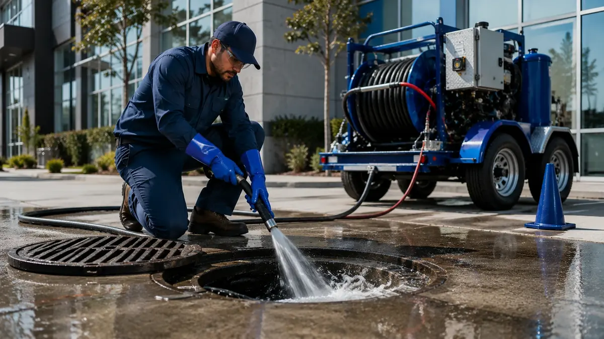 Commercial Hydro Jet Drain Cleaning in Coachella