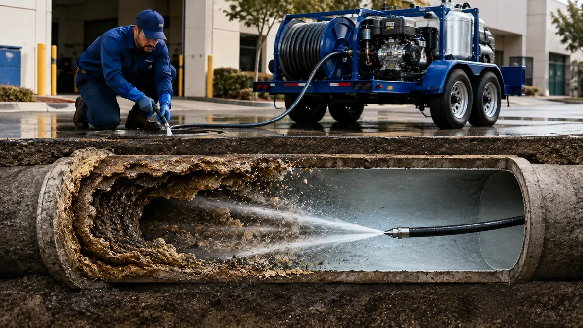Sewer Pipe Descaling in Coachella